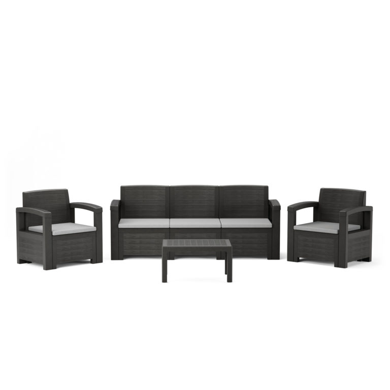 Комплект мебели set nebraska 3 трехместный диван 2 кресла кофейный столик